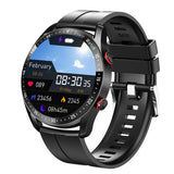 ECG PPG Business Stainless Steel Strap, Bluetooth Call, Smartwatch