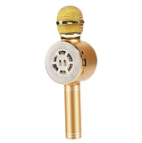 Upgrade Version LED Glowing Wireless Bluetooth Microphone with Light