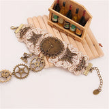 Women's Retro High-end, Lace Ring Gear, Watch Bracelet