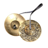 Copper Finger Cymbals – Percussion Instrument for Yoga, Meditation, and Sound Therapy