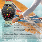 Heart Rate, Blood Oxygen, BP, Sleep Monitoring, IP68 Smartwatch