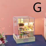 Handmade DIY Hut Assembling Toy, Wooden Doll House