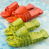 Cute Lobster Slippers for Kids Women Men, Summer Beach Shoes