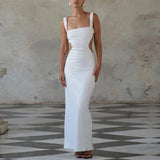 Sequin Sling, Square Collar, Backless Dress or Skirt