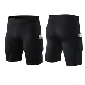 Men's Pro Tight Gym Shorts with Pockets