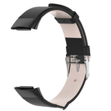 Suitable for Fitbit Charge-5 Smartwatch, Leather Strap (Watch not Included)