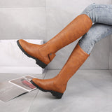 Flat Boots, Knee-on Stretch Rider