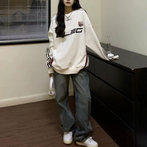 Retro Street Racing Hoodies or Sweatshirts for Ladys