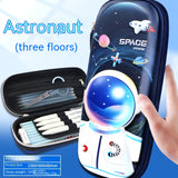 Three-dimensional Pencil Case, Primary School Kindergarten Cartoon Large Capacity Pencil Box