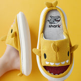 Shit Feeling Women's Home Spring and Autumn Linen Slippers