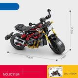Assembled Dirt Bike Toy Model – Series Gift