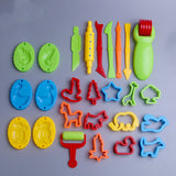 Children's Play House Toy, DIY Color Mud Tool, Mold Set