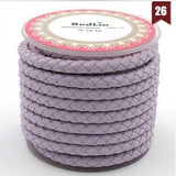 Handwoven Leather Cord for Bracelet and Necklace Making