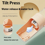 2 in 1 Travel Dog Water Bottle, Pet Water Dispenser Drinking Outing Water Feeder, Pets' Outdoor Portable Products
