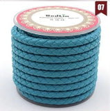 Handwoven Leather Cord for Bracelet and Necklace Making