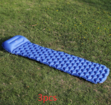 Tent Air Camping Mats, Inflatable Cushion Double Outdoor Picnic Beach Two-plaid Blanket, Baby Pad Home Rest Soft Mattress