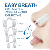 Invisible Silencer for Nasal Congestion and Snoring, Anti-snoring Device