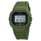 Shockproof Plastic, Digital Electronic Watch