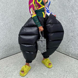 Women's Street Fashion, Round Warm Leisure Cotton-padded Pants