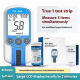 Diabetes or Blood Sugar/Glucose, Cholesterol, Uric Acid, Multifunctional Measuring Meter or Analyzer