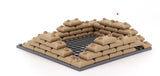 Building Blocks, Assembled Model, Weapons Hiding Scene, Military Setup Accessories