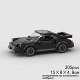 Children's Toy Car, Racing Model, MOC Building Blocks