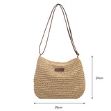 Niche Design Vacation, Straw Tote Bag
