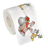 Gift Ideas, Bathroom Kitchen Roll Paper, Christmas or Xmas Decor Supplies, Creative Tissue Rolls