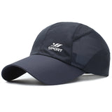 Men’s Outdoor Sun Visor Baseball Cap with Quick-dry Mesh