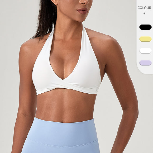 European and American Yoga, Zumba, Women's Halter, Beauty Back, Running Workout Underwear (Pack of 2)