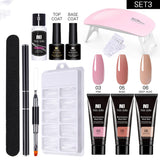 Primer & Sealing Layer Nail Art Lamp – Crystal Light Therapy Quick Extension Glue