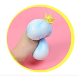 Pineapple Vent Grape Ball, Light Mud Stress Relief Squishy Toy (Pack of 3)
