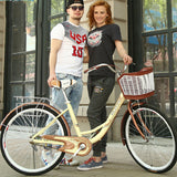 Women’s Lightweight Commuter Bicycle – Adult City Riding Bike