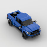 Off-road Pickup Truck, Assembled Building Block Toy Set