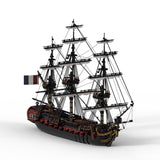 France 28-door Gun, Assembled Building Block Toys Model