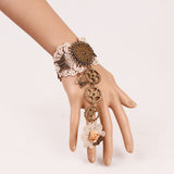 Women's Retro High-end, Lace Ring Gear, Watch Bracelet