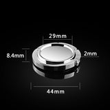 Portable Round Metal Foldable Table Handbag Holder Alloy Accessory for Women (Pack of 3)