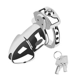 Men's Metal Chastity Lock, Catheter Device