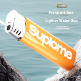 Lighter Shape Manual Water Gun, Children Playing Toys