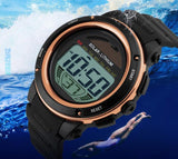Students' Fashion, Waterproof Solar Watch