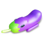 Thickened PVC Inflatable Eggplant Mount Pool Floats