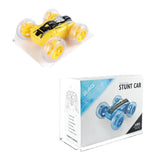 Children's Rolling Stunt RC Car Toy, Double-sided Rotating Drift Racing Car
