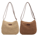 Niche Design Vacation, Straw Tote Bag
