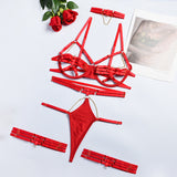 Women's Milk Silk Hollow Underwear Set