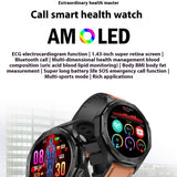 New ECG, Bluetooth Calling, Sports Smart Watch