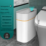Smart Trash Can with Lid for Bedroom and Living Room, Kitchen Storage Container, Induction Small Car Box, Automatic Smart Dustbin for Bathrooms