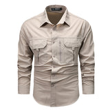 Versatile Casual, Men's Long-sleeved Shirt