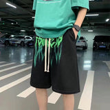 Men's High Street Hip Hop, Loose Casual Trend Sports Pants
