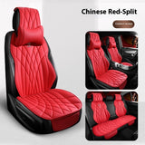 Universal Leather Car Seat Cover – Semi-surrounded Design for Vehicles