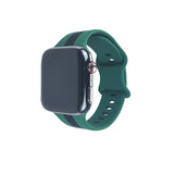 Contrast Color Sports, Two-tone Striped Strap (Watch not Included)